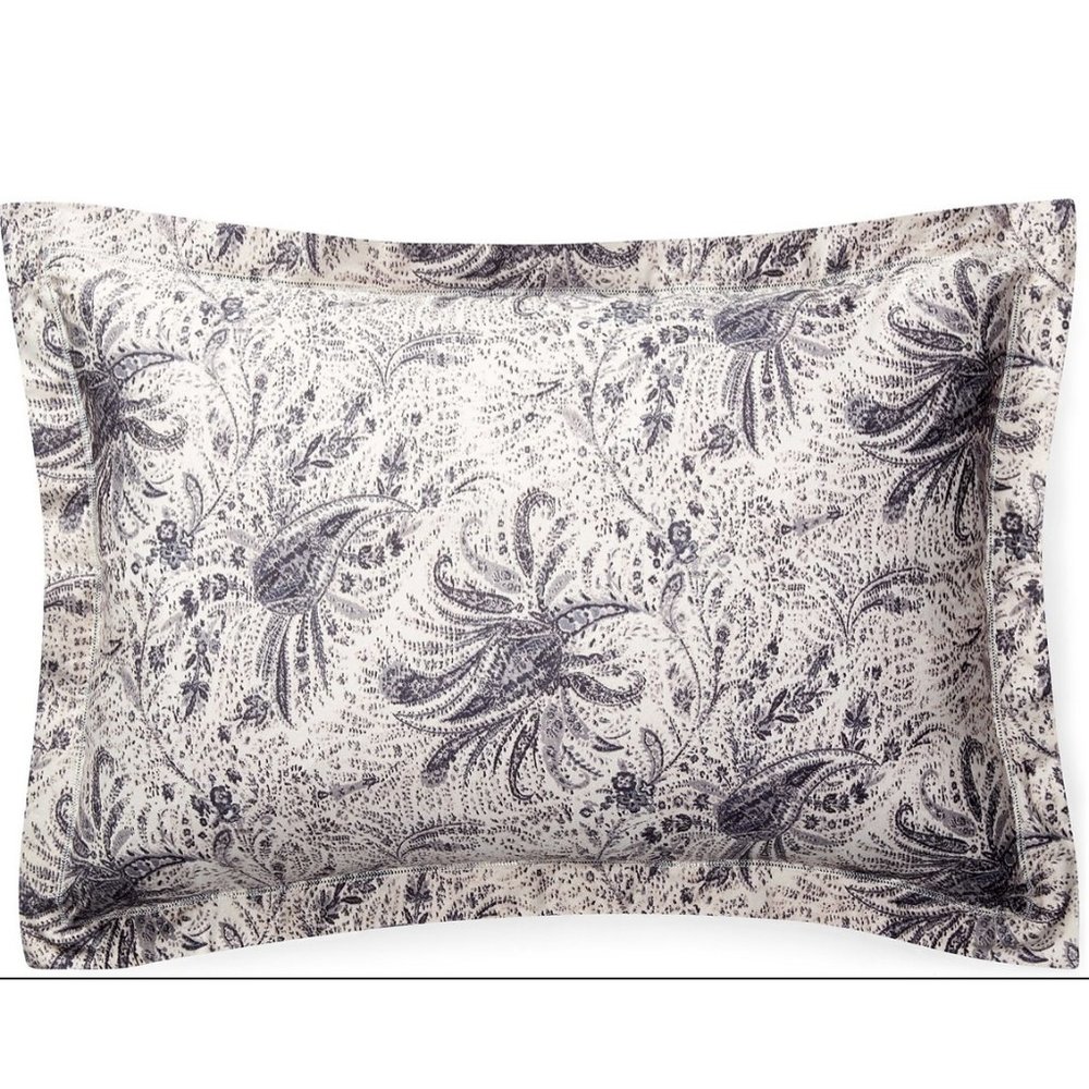 NIP Ralph Lauren Dover Street Collection Gwendolyn Paisley King Shams - Set of 2
